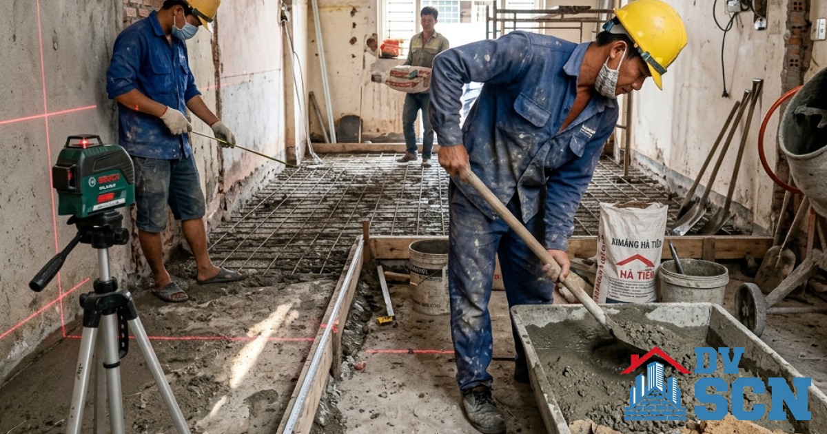 Kinh nghiệm sửa chữa nhà mùa mưa tại TP.HCM để tránh tình trạng ngập úng ẩm mốc