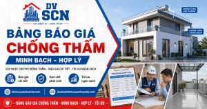 Bảng Báo Giá Chống Thấm