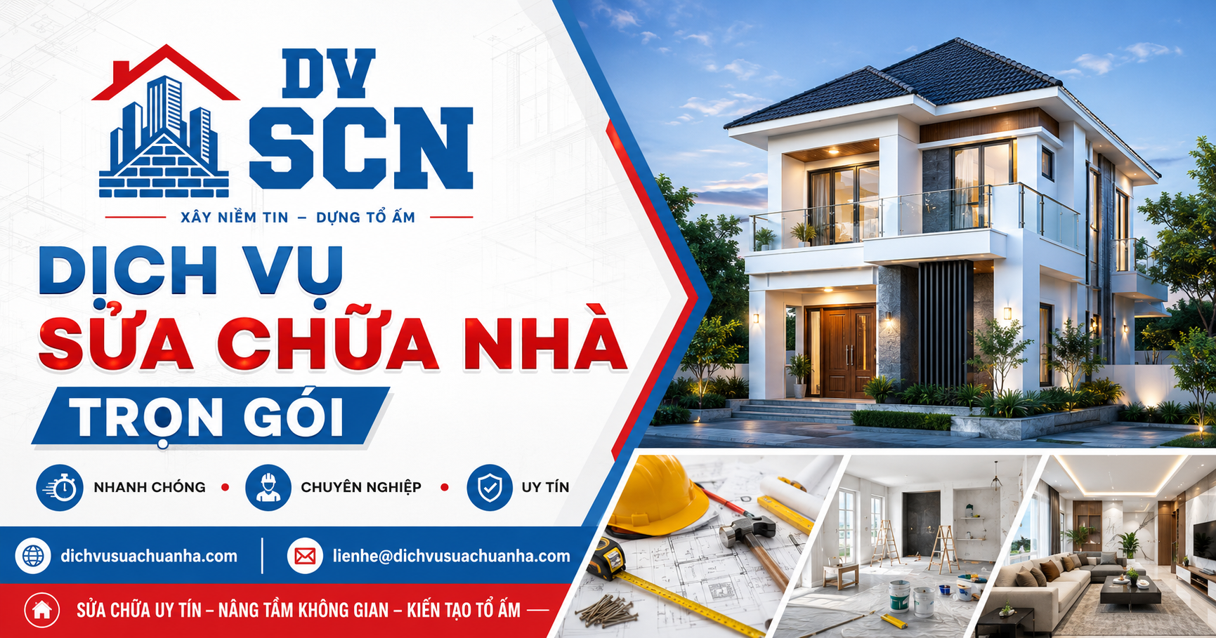 Tổng hợp Dịch Vụ Sửa Chữa Nhà Trọn Gói