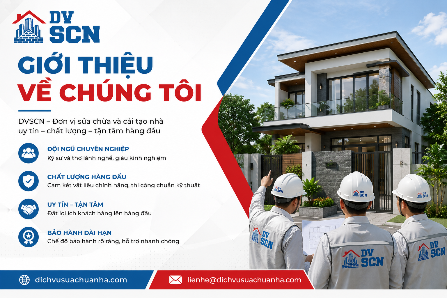 Giới Thiệu Dịch Vụ Sửa Chữa Nhà Trọn Gói