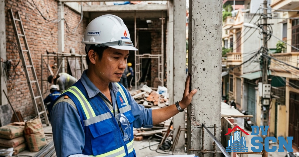 Có nên nâng tầng nhà phố cũ? Những lưu ý kỹ thuật bắt buộc phải kiểm tra để tránh sụt lún