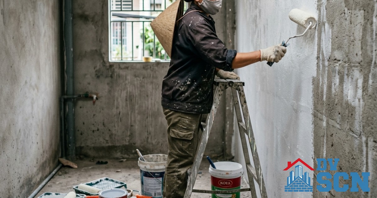 Lựa chọn dòng sơn chống kiềm và rêu mốc tối ưu cho các công trình nhà phố tại TP.HCM