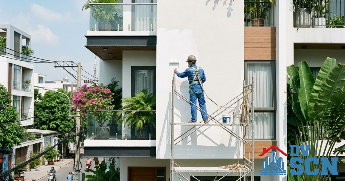 Lựa chọn dòng sơn chống kiềm và rêu mốc tối ưu cho các công trình nhà phố tại TP.HCM