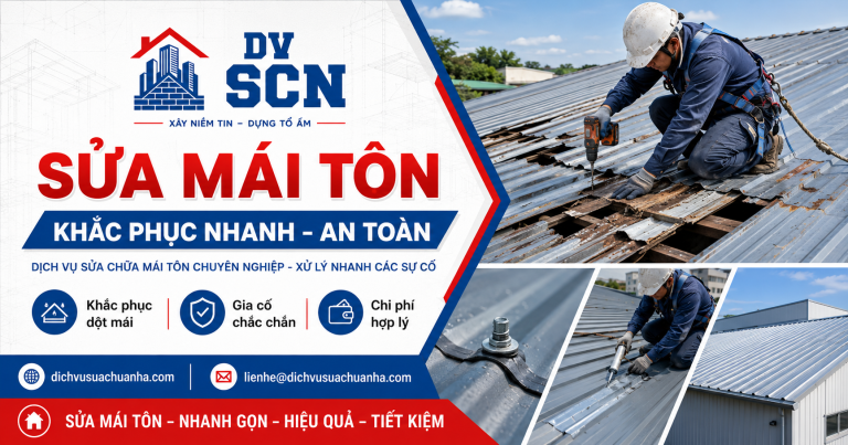 Sửa Mái Tôn