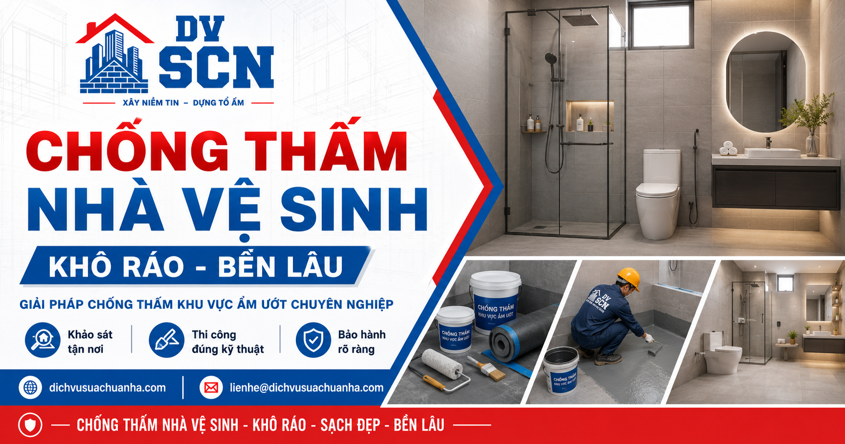 Chống Thấm Nhà Vệ Sinh uy tín chất lượng cao