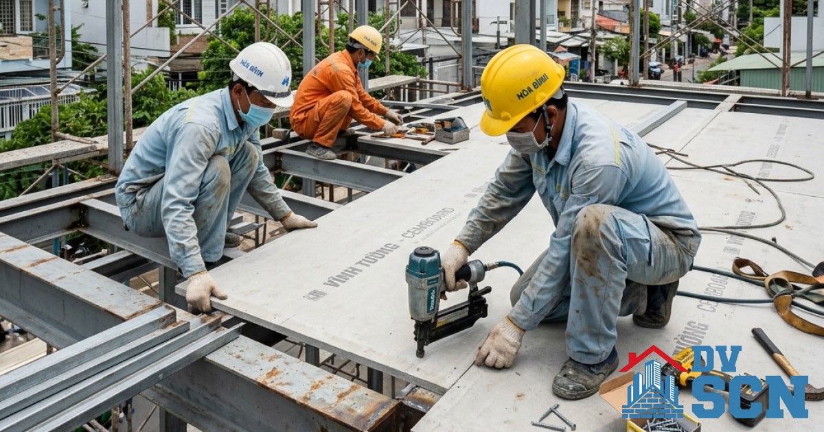 Xu hướng xây dựng nhà khung thép tiền chế dân dụng: Giải pháp tối ưu thời gian thi công