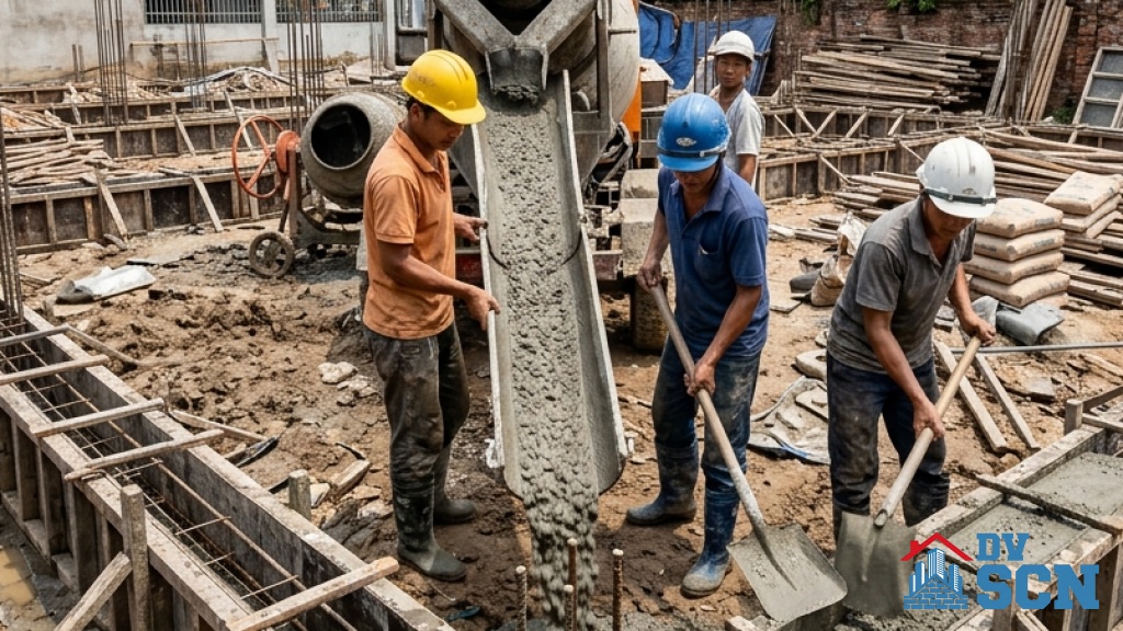 Tầm Quan Trọng Của Kết Cấu Bê Tông Móng Cốt Thép Trong Giai Đoạn Xây Dựng Phần Thô
