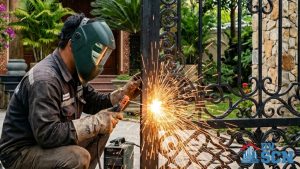 Cách Bảo Quản Và Sơn Bảo Vệ Cửa Cổng Sắt Hộp Ngoài Trời Không Bị Hoen Rỉ Mục Nát