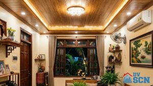 Xu Hướng Ứng Dụng Tấm Ốp Trần Nhựa PVC Nano Giả Gỗ Giả Đá Chống Ẩm Mốc Trong Trang Trí Nội Thất