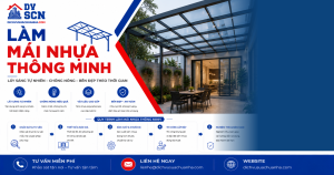 Làm Mái Nhựa Thông Minh