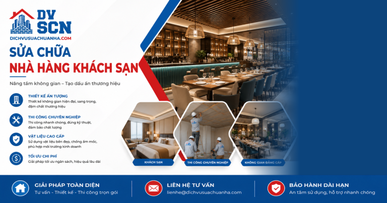 Sửa Chữa Nhà Hàng Khách Sạn