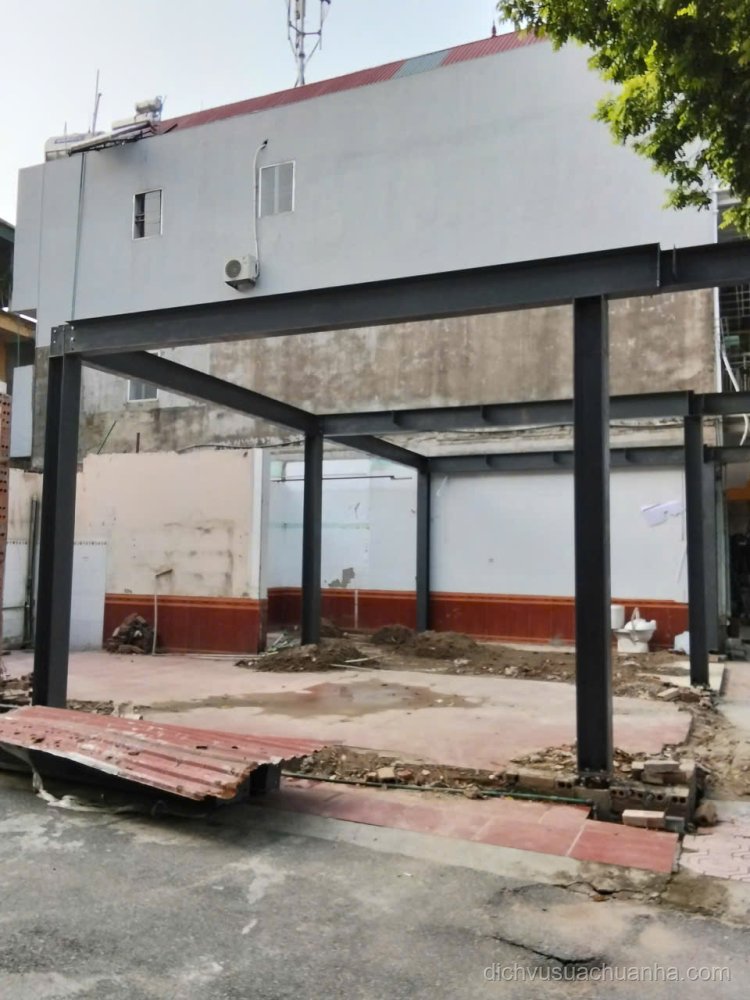 Hình Ảnh Thi Công Nhà Tiền Chế, Nhà Khung Thép 3